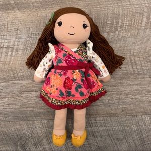 Matilda Jane Annika Doll In Fall Bouquet Dress Autumn Medley Top In Bag 18/" New